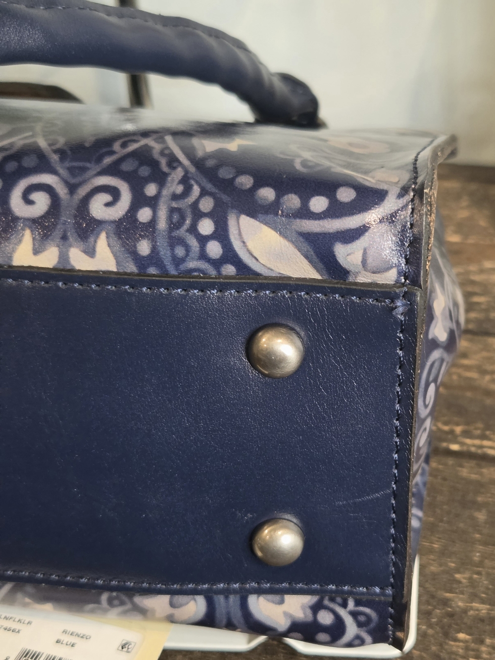 Patricia Nash Rienzo Satchel Italian Folklore Pattern - Picture 9 of 14